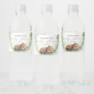 Waldtiere Waldgrün Baby Boy Dusche
