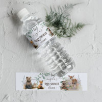 Waldtiere Waldgrün Baby Dusche