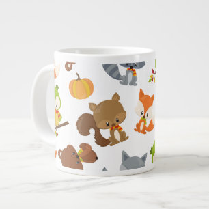 Waldtiere, Waldtiere, Falltiere Jumbo-Tasse