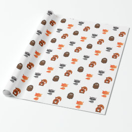 Waldtiere Waldtiere Waldkreaturen Geschenkartikel Geschenkpapier