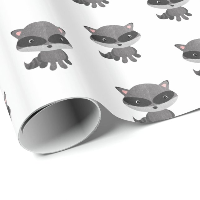Waldtiere Waldtiere Waldkreaturen Geschenkartikel Geschenkpapier (Rolleneckpunkt)