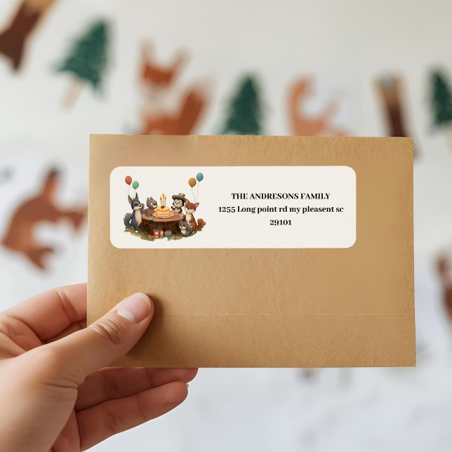 "Waldtiere zum Geburtstag (Von Creator hochgeladen)