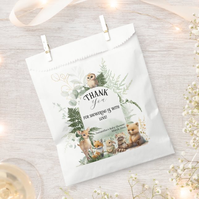 Waldtiergartendusche Geschenktütchen (Ausgeschnitten)