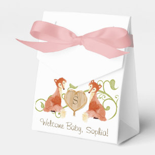 Waldtiergeschöpfe, Reben Fox n neugeboren Geschenkschachtel