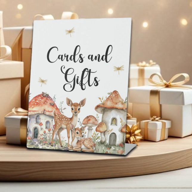 Waldtierkarten und Geschenke für Waldtiere Sockelschild (Von Creator hochgeladen)