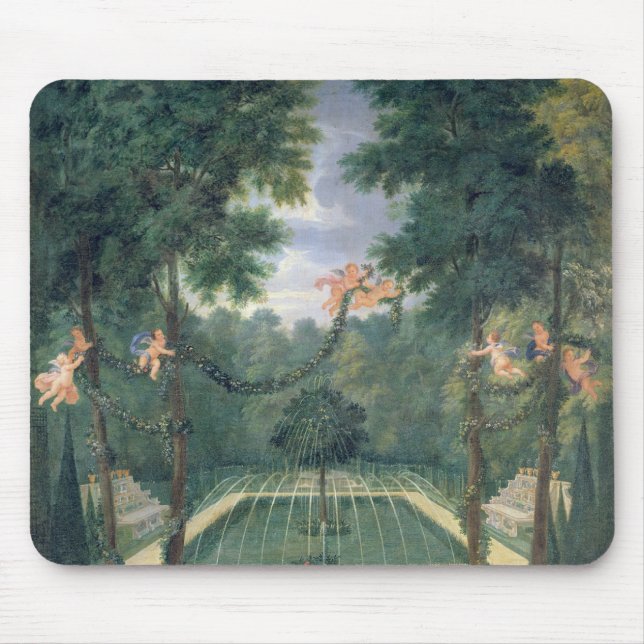 Waldungen von Versailles Mousepad (Vorne)