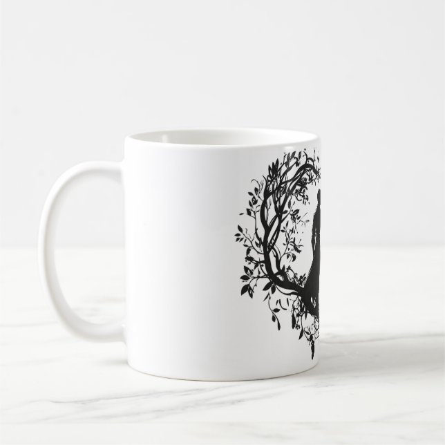 Waldverliebtheit Kaffeetasse (Links)