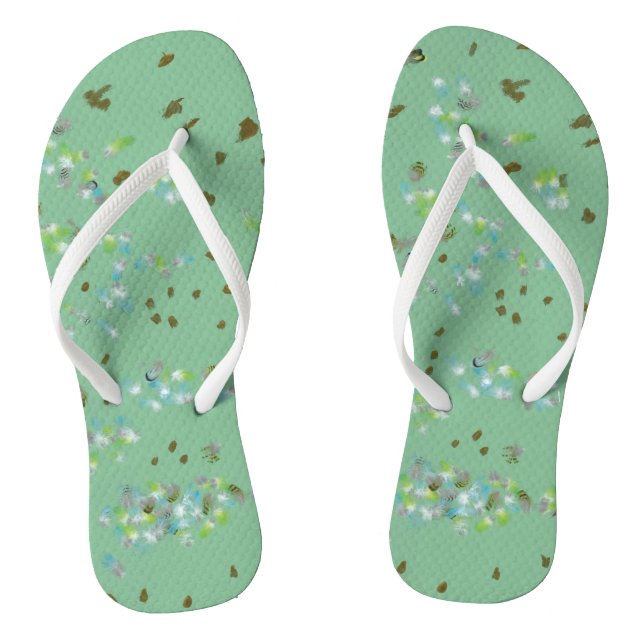 Waldvögel Flip Flops (Fußbett)