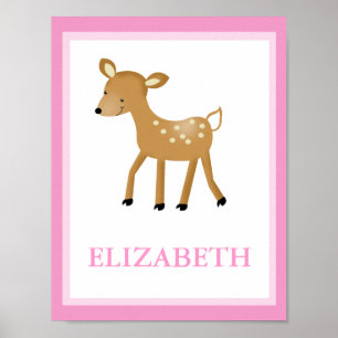 WALDWALD-INDIVIDUELLE NAME-DRUCKEN POSTER
