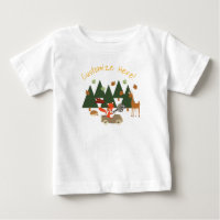 Waldwaldtier-Geburtstags-Shirt
