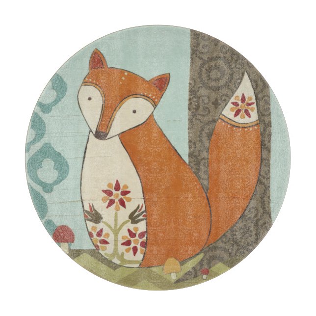 Waldweiden IV Schneidebrett (Vorderseite)