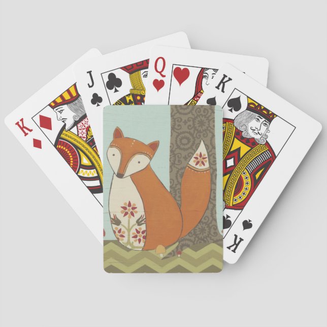 Waldweiden IV Spielkarten (Rückseite)