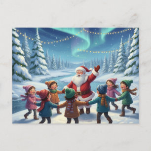 Waldweihnacht Postkarte