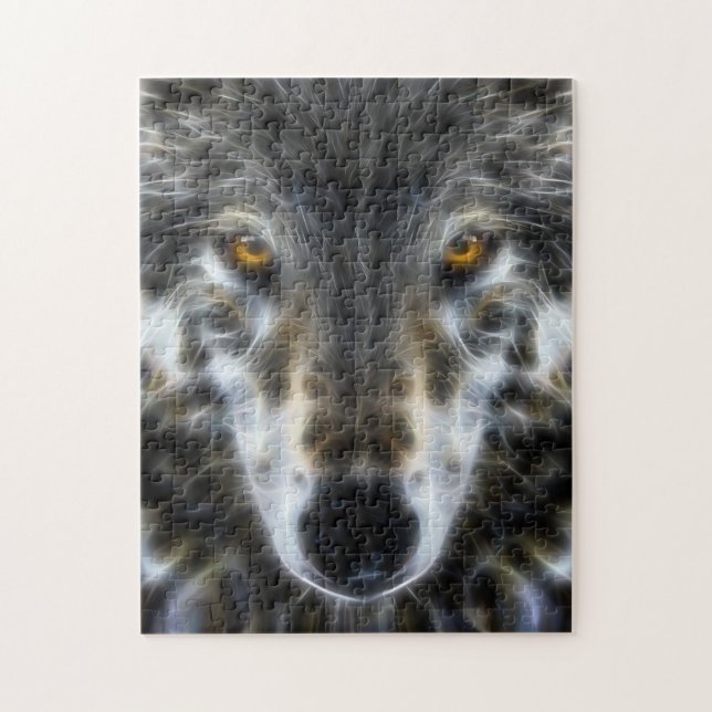Waldwolf Inspirationsporträt (Vertikal)