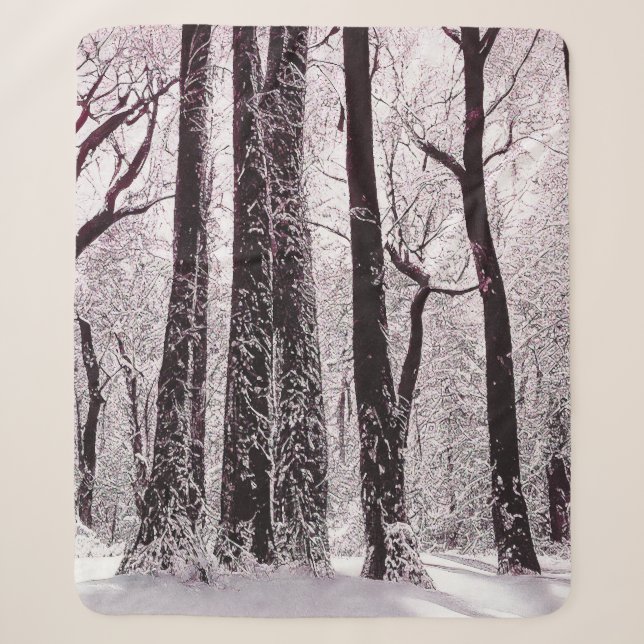 WALDWOODS SNOWWY WINTER SCENERY SHERPADECKE (Vorderseite)