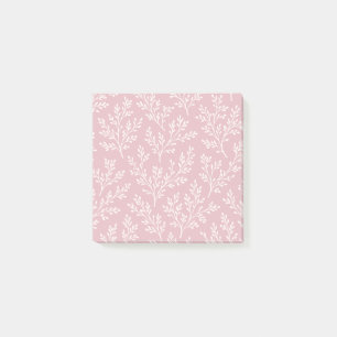 Waldzweige Neutral - Gedämpfte Rose Post-it Klebezettel