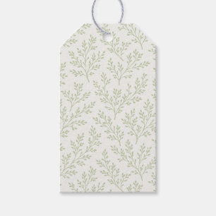 Waldzweige Sanfte Olive - Neutral Geschenkanhänger