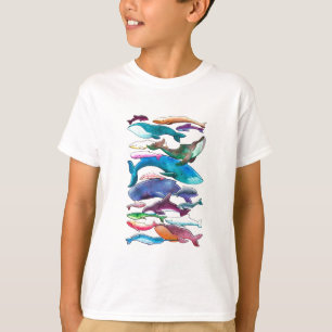 Wale, Delphine u. Tümmler T-Shirt