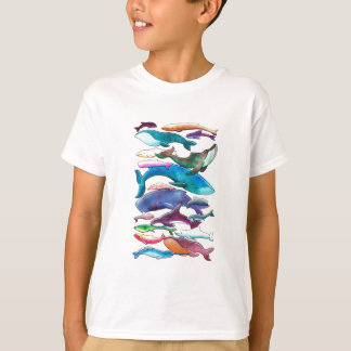 Wale, Delphine u. Tümmler T-Shirt
