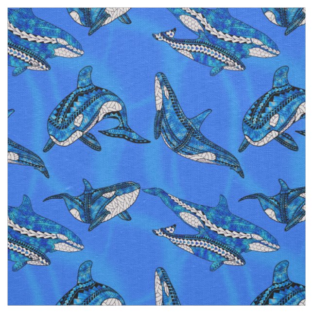 Wale der Stämme Stoff (Muster)