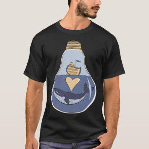Wale Niedliche Meeressäuger Whale Ozeankreaturen T-Shirt