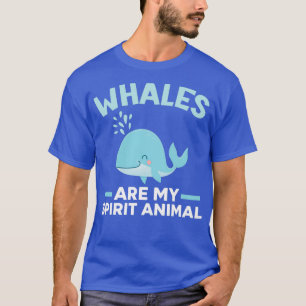 Wale sind mein Geist Tiermeer unter Wasser T-Shirt