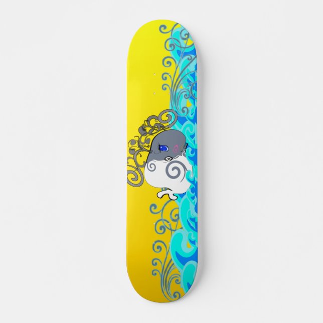 Wale und Wale - Skateboard (Vorne)