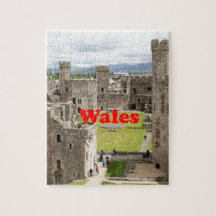 Wales: Caernarfon Castle, Großbritannien