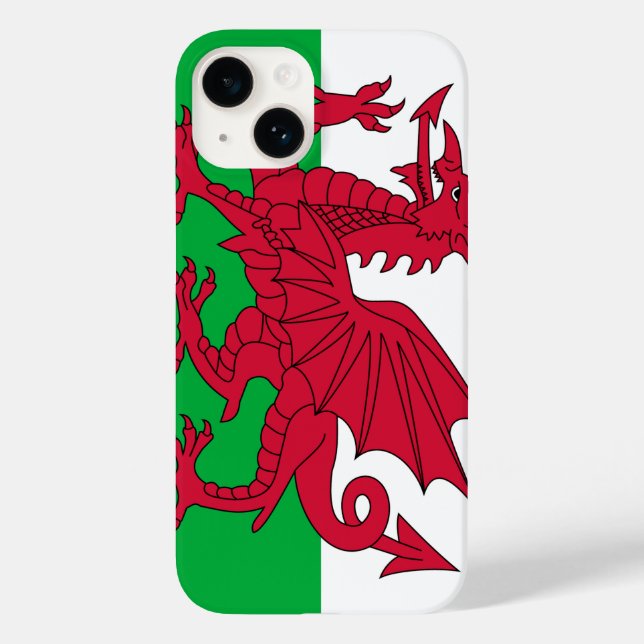 Wales Case-Mate iPhone 14 Hülle (Rückseite)