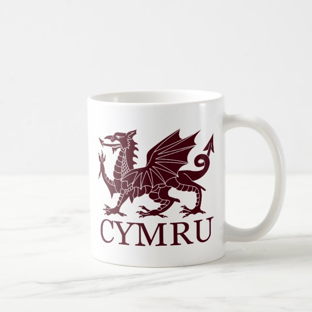 Wales CYMRU Kaffeetasse (Rechts)