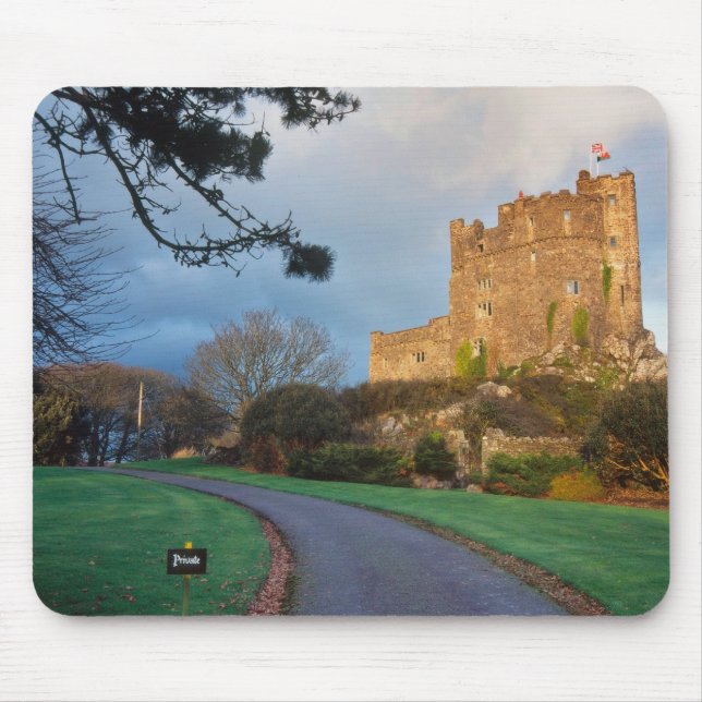 Wales - Eine private schweizerische Burg in der Nä Mousepad (Vorne)