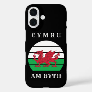 Wales Flag Cymru am Byth Stolz sein walisisch iPhone 16 Hülle
