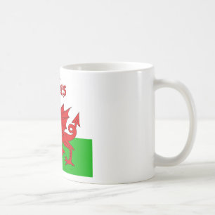 Wales Flag Wales Kaffeetasse