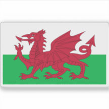 Wales-Flagge