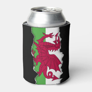 Wales-Flagge Dosenkühler