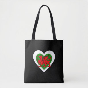 Wales/Flagge-inspirierte Taschen-Tasche Walisers Tasche