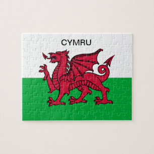 Wales-Flagge Roter Drache Cymru Sport Walisisch