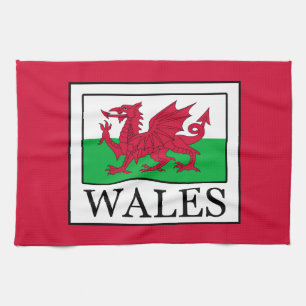 Wales Geschirrtuch