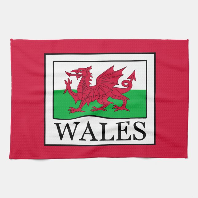 Wales Geschirrtuch (Horizontal)