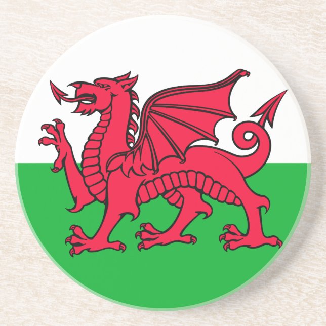 Wales Getränkeuntersetzer (Vorne)