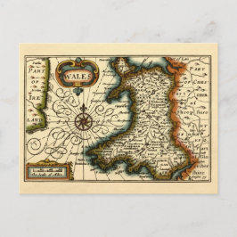 Wales - Historische Altantiquarische Britische Atl Postkarte