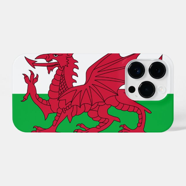 Wales iPhone 14 Pro Hülle (Rückseite (Horizontal))