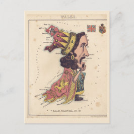 Wales Pictorial Karten Postcard