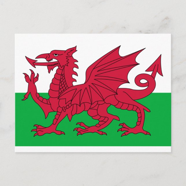 Wales Postkarte (Vorderseite)