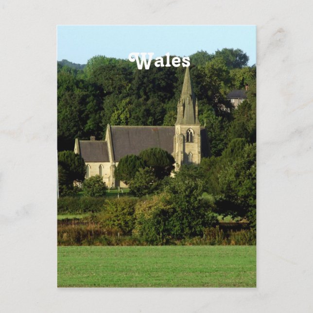 Wales Postkarte (Vorderseite)
