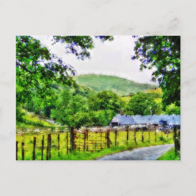 WALES POSTKARTE (Vorderseite)