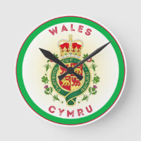 Wales Royal Abzeichen Circle Shape