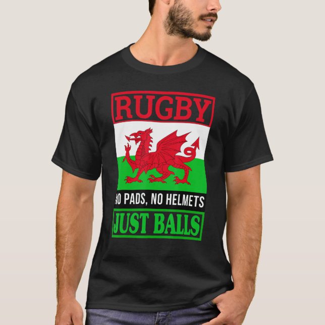 Wales   Rugby T-Shirt (Vorderseite)