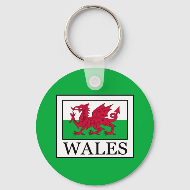 Wales Schlüsselanhänger (Vorderseite)