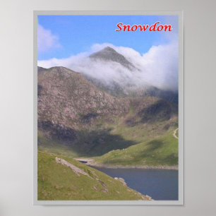 Wales - Snowdon - Poster
